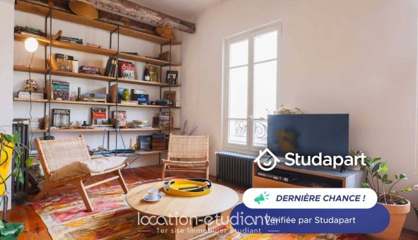 Logement étudiant T2 &agrave; Paris 20ème arrondissement (75020)