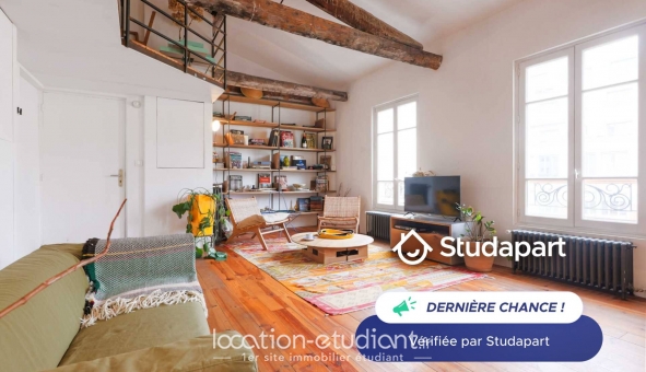 Logement étudiant T2 &agrave; Paris 20ème arrondissement (75020)