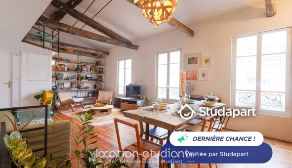 Logement étudiant T2 &agrave; Paris 20ème arrondissement (75020)