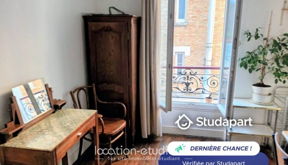 Logement �tudiant T2 &agrave; Paris 20�me arrondissement (75020)