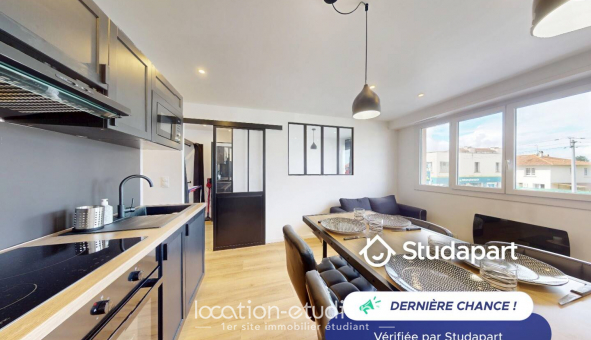 Logement tudiant T2 à Pau (64000)