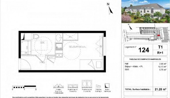 Logement tudiant T2 à Pau (64000)