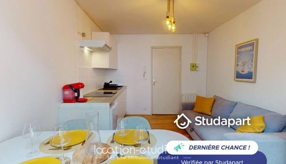 Logement �tudiant T2 &agrave; Pau (64000)