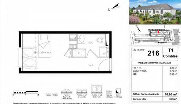 Logement �tudiant T2 &agrave; Pau (64000)