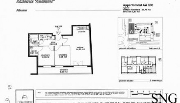 Logement tudiant T2 à Pronne (80200)