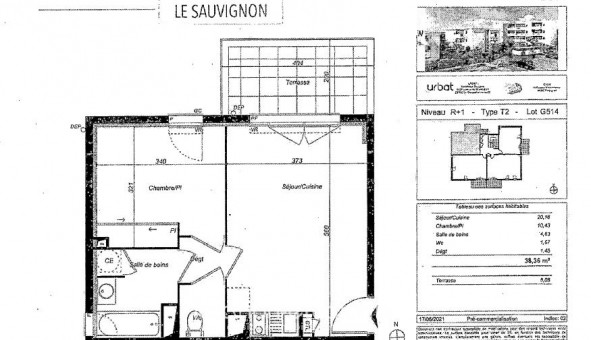 Logement �tudiant T2 &agrave; Perpignan (66100)