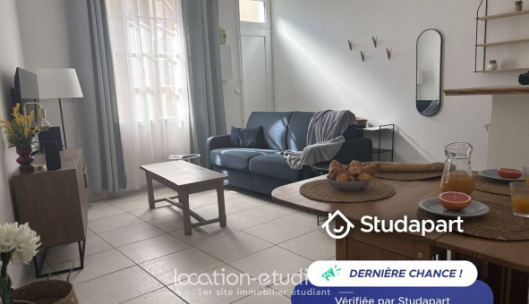 Logement �tudiant T2 &agrave; Perpignan (66100)