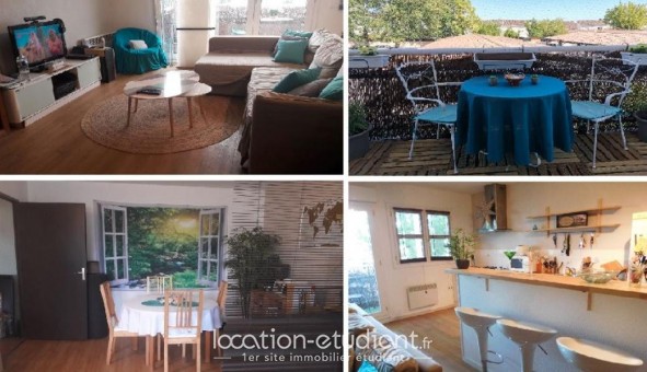 Logement �tudiant Location T2 Vide Pessac (33600)