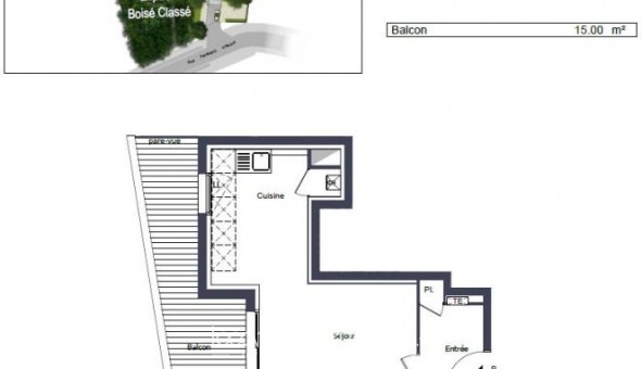 Logement �tudiant T2 &agrave; Pessac (33600)