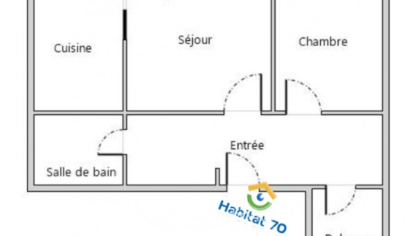 Logement �tudiant T2 &agrave; Plancher les Mines (70290)