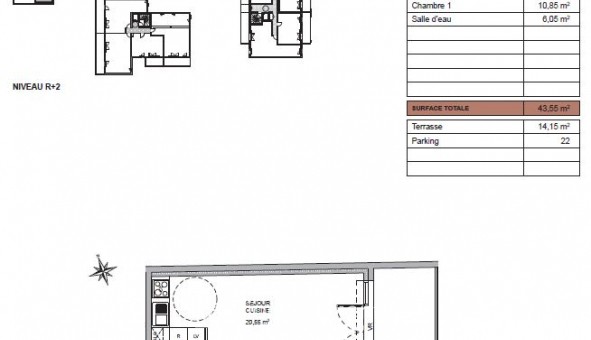 Logement tudiant T2 à Poitiers (86000)