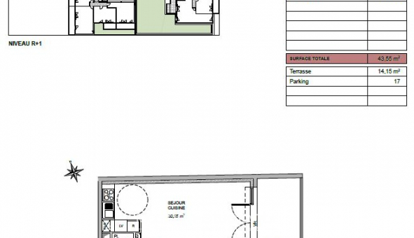 Logement �tudiant T2 &agrave; Poitiers (86000)
