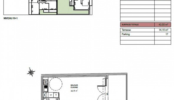 Logement �tudiant T2 &agrave; Poitiers (86000)