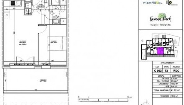 Logement tudiant Location T2 Vide Quven (56530)
