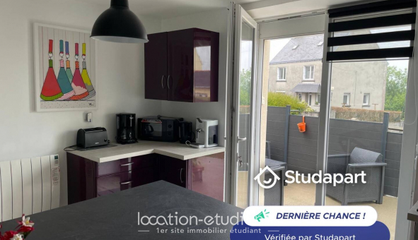 Logement tudiant T2 à Quimper (29000)