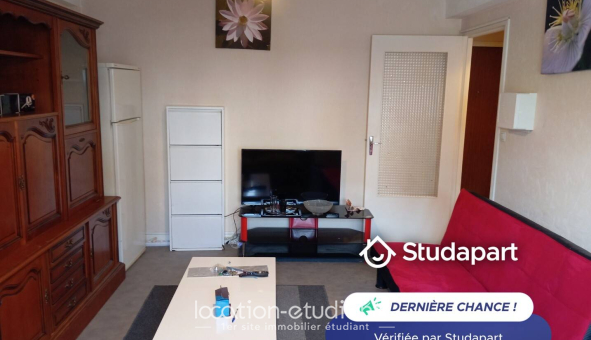 Logement étudiant T2 &agrave; Reims (51100)
