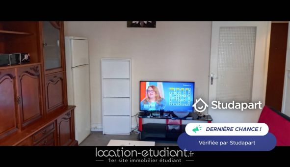 Logement étudiant T2 &agrave; Reims (51100)