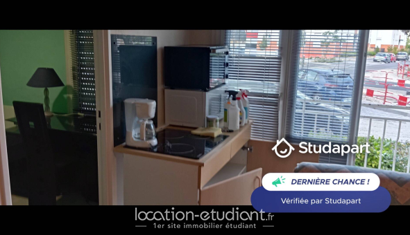 Logement étudiant T2 &agrave; Reims (51100)