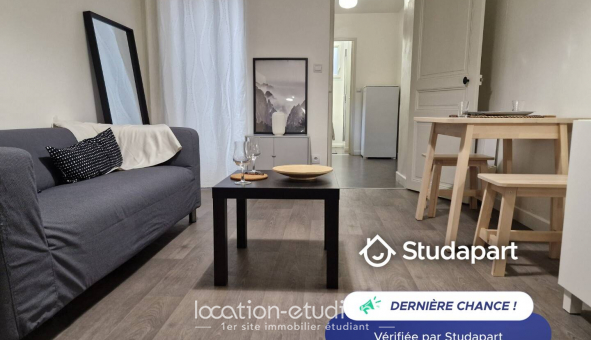 Logement �tudiant Location T2 Meubl&eacute; Reims (51100)