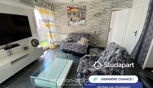 Logement �tudiant T2 &agrave; Reims (51100)