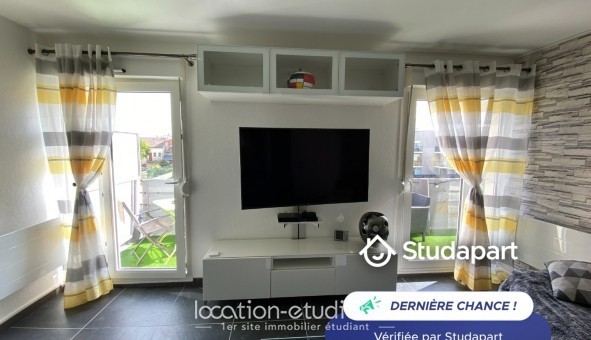 Logement �tudiant T2 &agrave; Reims (51100)