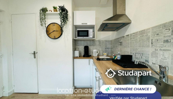 Logement �tudiant T2 &agrave; Reims (51100)