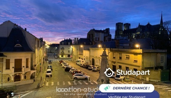 Logement �tudiant T2 &agrave; Reims (51100)