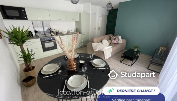 Logement �tudiant T2 &agrave; Reims (51100)