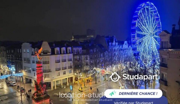 Logement �tudiant T2 &agrave; Reims (51100)