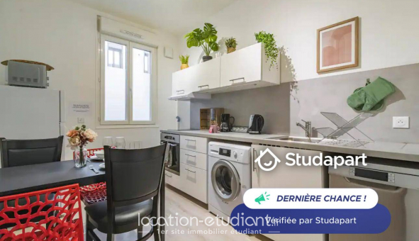 Logement �tudiant T2 &agrave; Reims (51100)