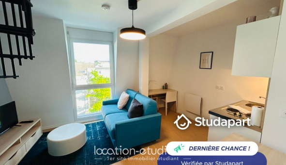 Logement �tudiant T2 &agrave; Reims (51100)
