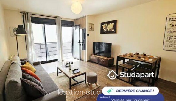 Logement �tudiant T2 &agrave; Reims (51100)