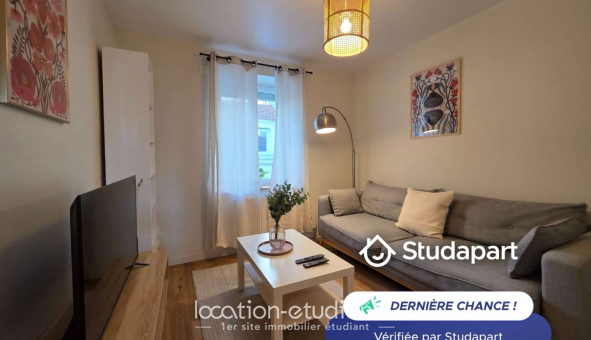 Logement �tudiant Location T2 Meubl&eacute; Reims (51100)