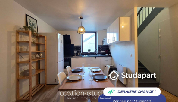 Logement �tudiant T2 &agrave; Reims (51100)