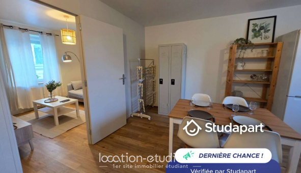 Logement �tudiant T2 &agrave; Reims (51100)