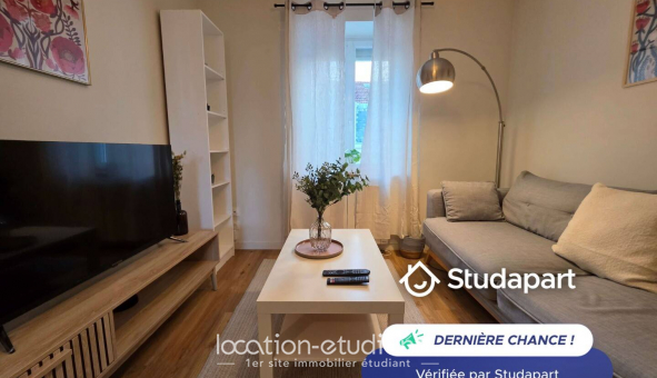 Logement �tudiant T2 &agrave; Reims (51100)
