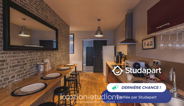 Logement �tudiant T2 &agrave; Reims (51100)
