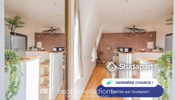Logement �tudiant T2 &agrave; Reims (51100)