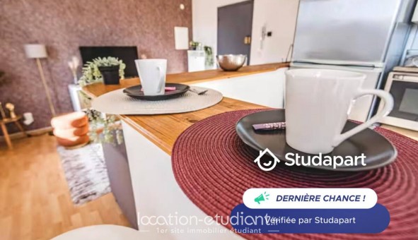 Logement �tudiant T2 &agrave; Reims (51100)