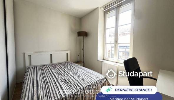 Logement �tudiant T2 &agrave; Reims (51100)