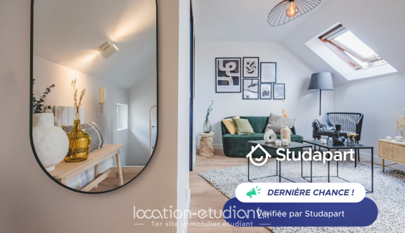 Logement �tudiant Location T2 Meubl&eacute; Reims (51100)
