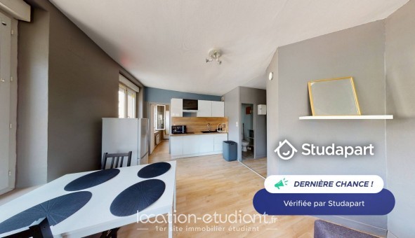 Logement �tudiant T2 &agrave; Reims (51100)