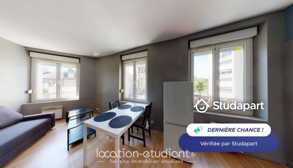 Logement �tudiant T2 &agrave; Reims (51100)