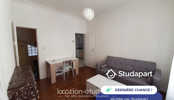 Logement �tudiant Location T2 Meubl&eacute; Reims (51100)