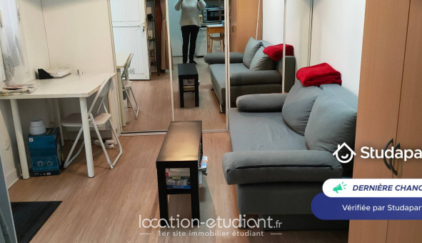 Logement �tudiant Location T2 Meubl&eacute; Reims (51100)