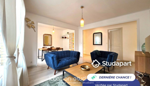 Logement �tudiant Location T2 Meubl&eacute; Reims (51100)