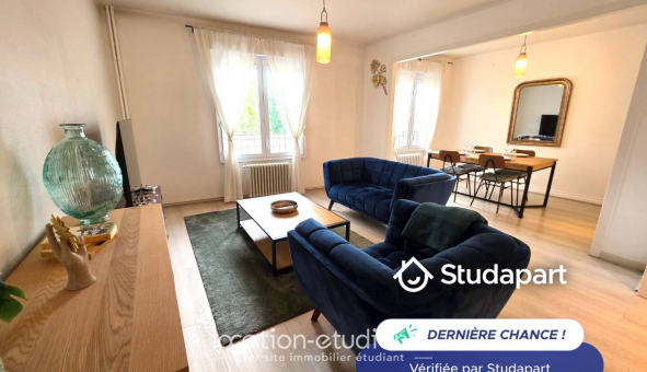 Logement �tudiant T2 &agrave; Reims (51100)