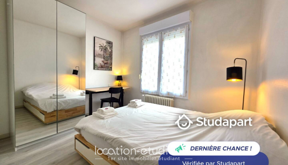 Logement �tudiant T2 &agrave; Reims (51100)
