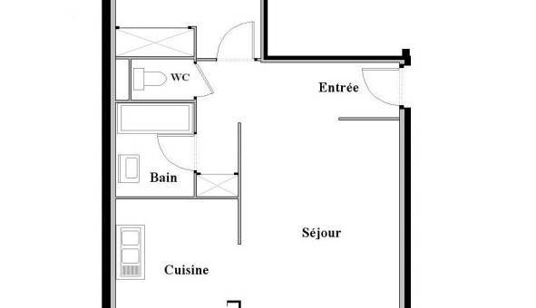 Logement �tudiant T2 &agrave; Rennes (35000)