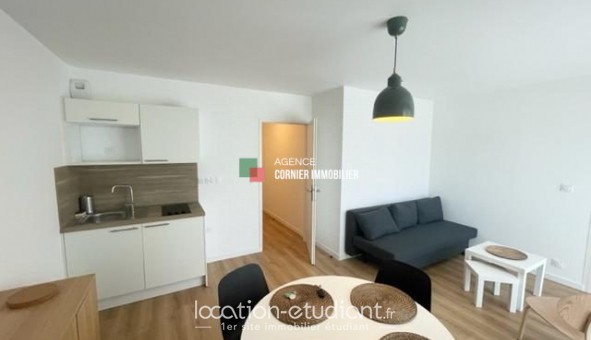 Logement �tudiant Location T2 Meubl&eacute; Rennes (35000)